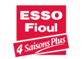 Logo Esso Fioul 4 Saisons Plus par Ets Desloovere